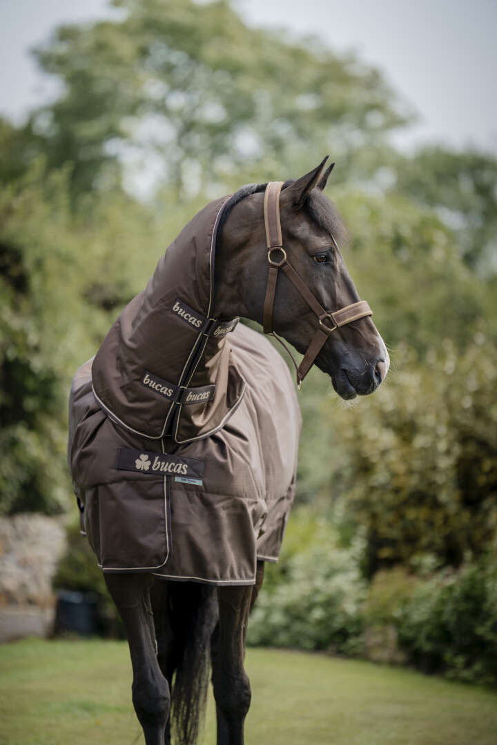 bucas Outdoordecke Irish Turnout & Neck 300 g Espresso